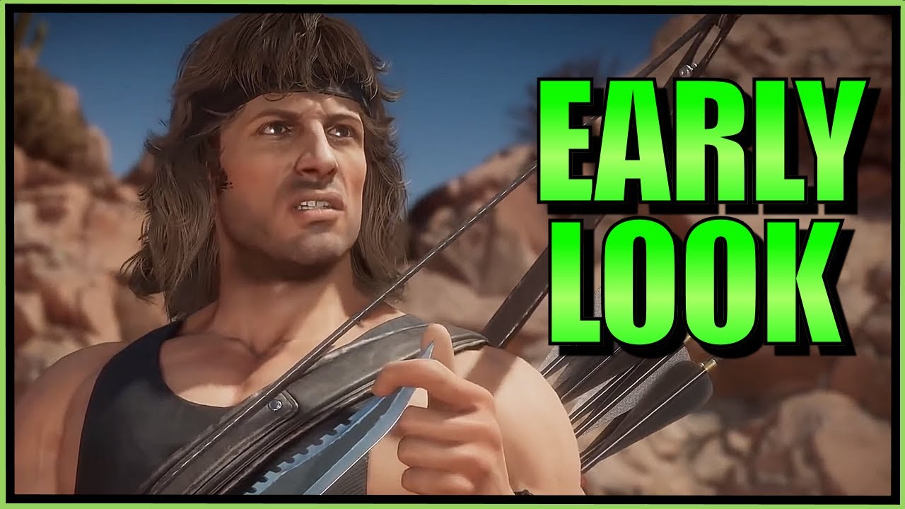 SonicFox - Early Rambo Analysis/Breakdown  【Mortal Kombat 11】