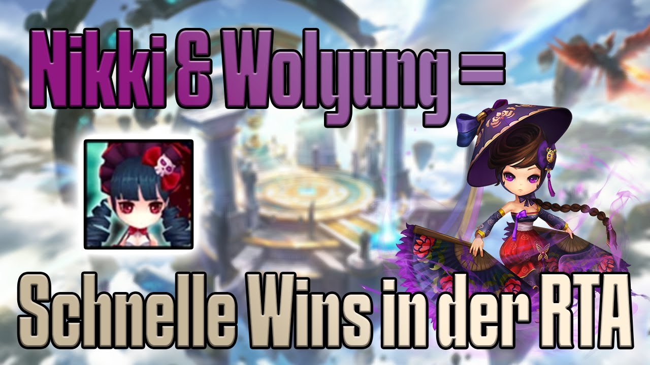 NIKKI + WOLYUNG = schnelle RTA Wins - Teambuilding bei Raptor | SummonersWar Sky Arena (deutsch)