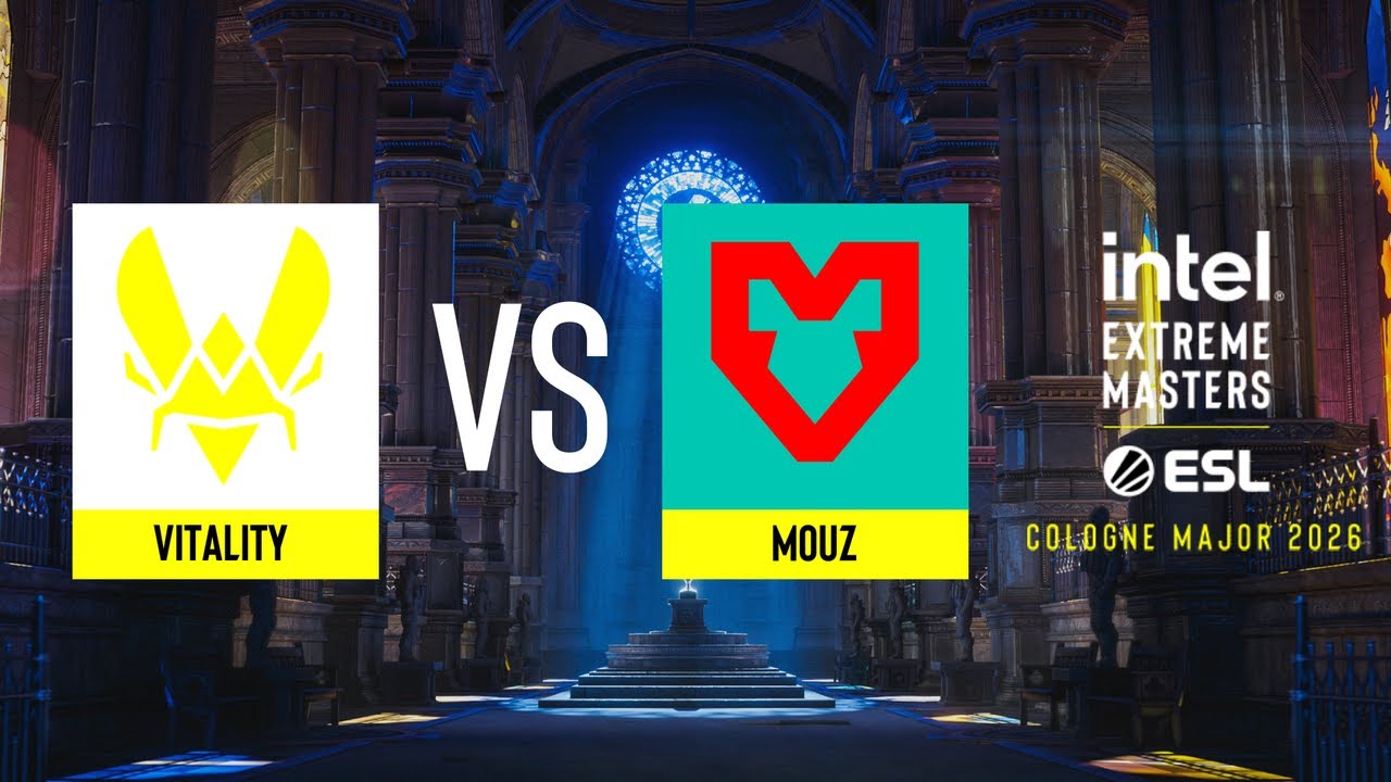 Vitality vs. MOUZ - IEM Cologne Major 2026 Stage 3 - ROUND #3