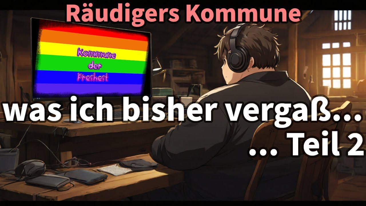 Was von der Kommune übrig blieb - Grundstück, Ort, und Gebäude