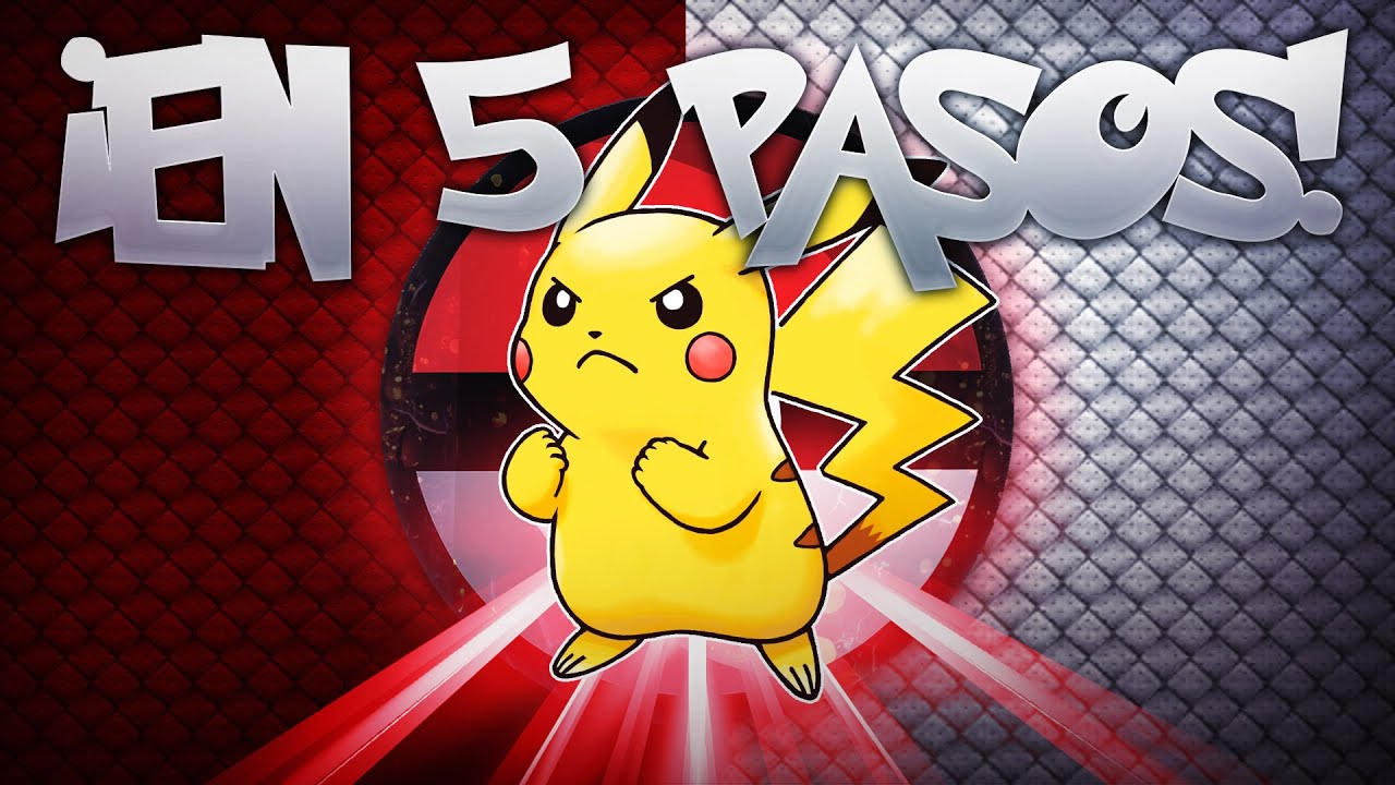 POKÉMON: ¡PIKACHU EN 5 PASOS!