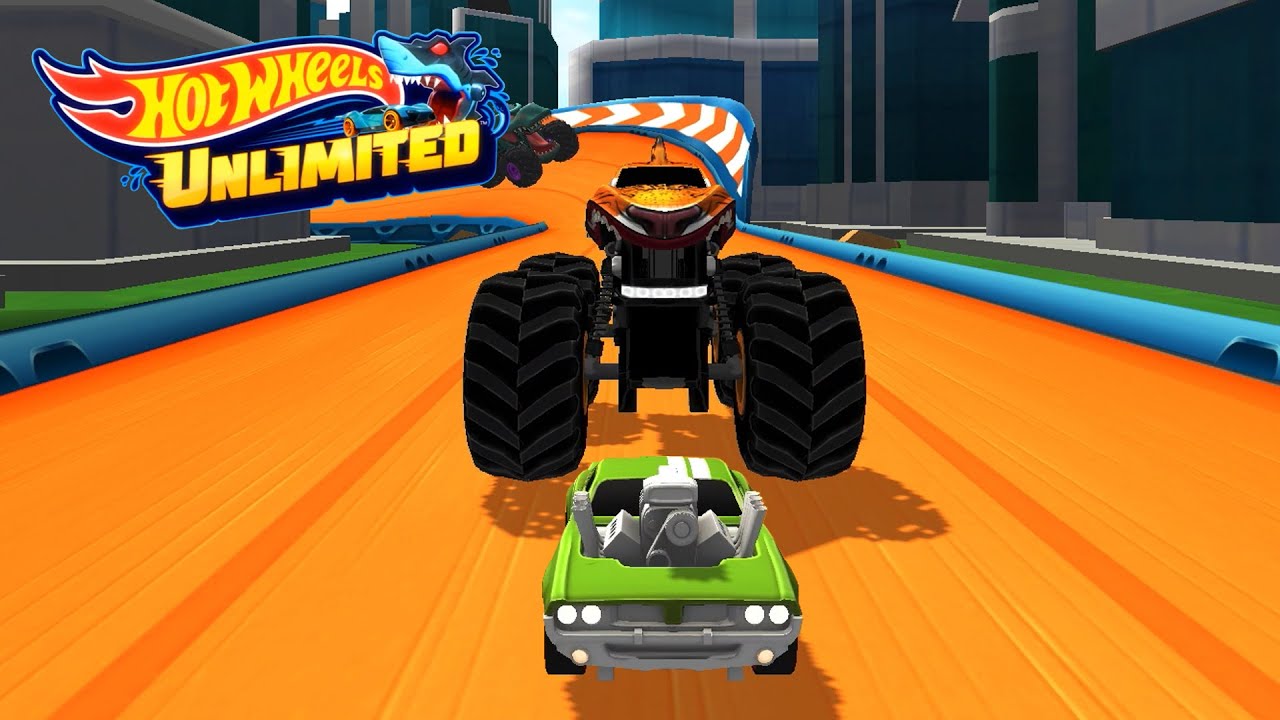 HOT WHEELS UNLIMITED 2 - TIGER SHARK, Rodger Dodger In Mega Wrex