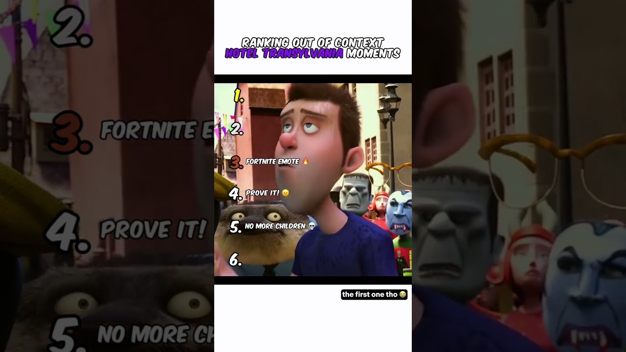 Ranking Hotel Transylvania Moments 😭