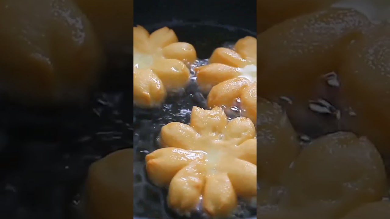 Tanpa Cetakan. Cuma Pakai Botol Bekas Bisa Buat Roti Goreng Cantik