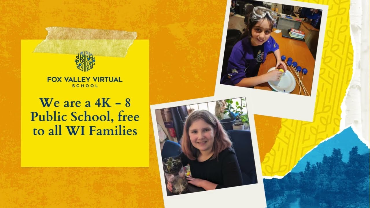 Explore a Virtual School that Puts Your Child's Needs First - Fox Valley Virtual  - Wisconsin 4K-8