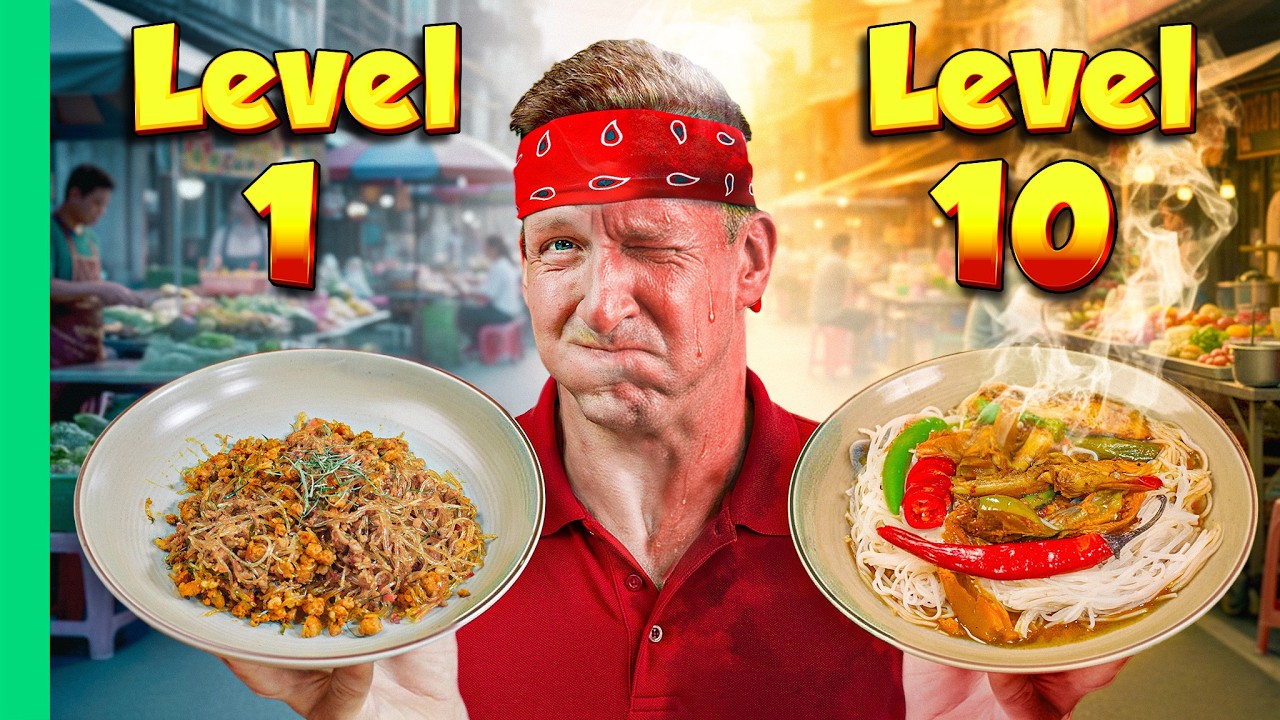 Thailand&rsquo;s Deadly Level 10 Spicy Noodles!!