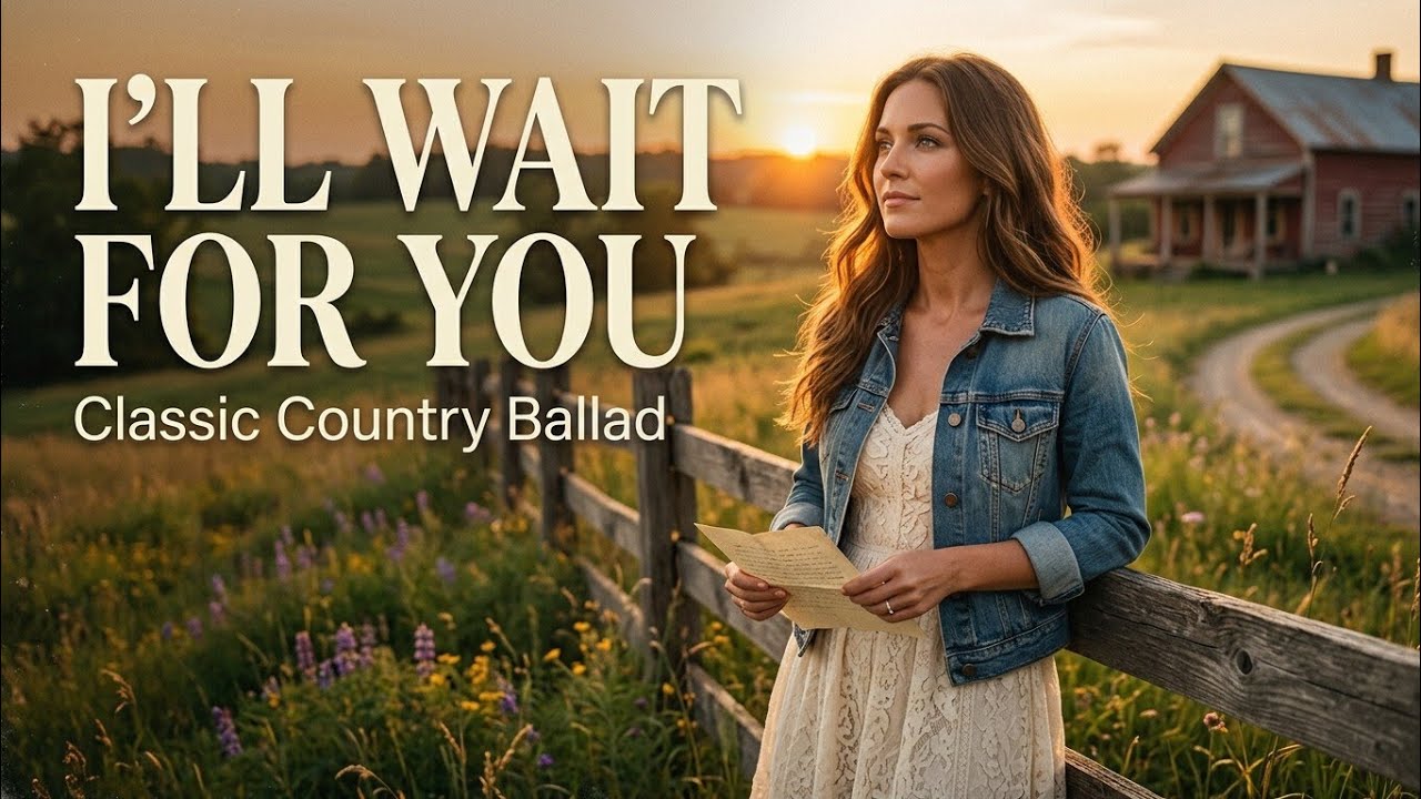I'll Wait For You | Classic Country Love Song | Nashville Style