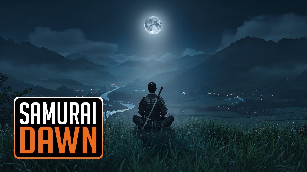 A Japanese Samurai – A Quiet Moment Before Dawn, 17th Century | Historical Ambience