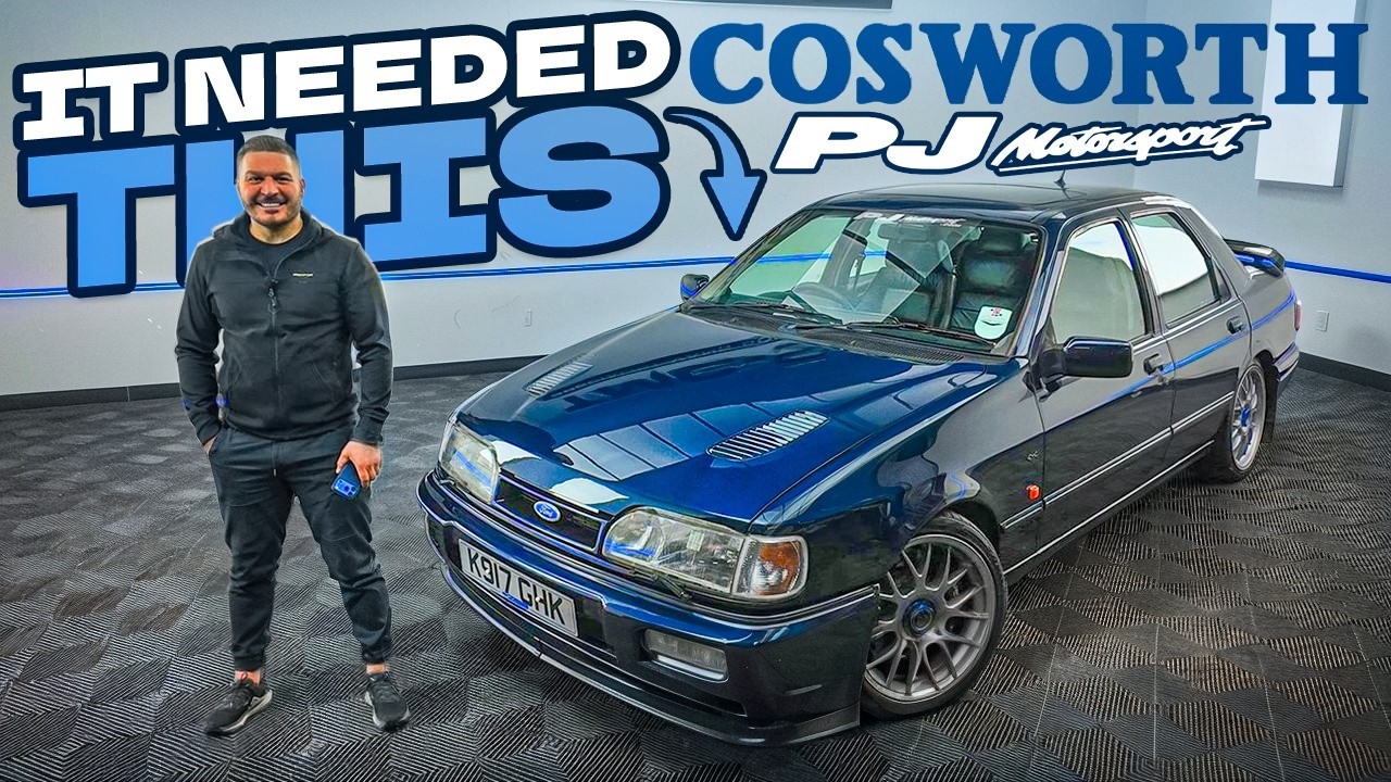 Ford Sierra RS Cosworth Front End Repaint | PJ Motorsport Restoration