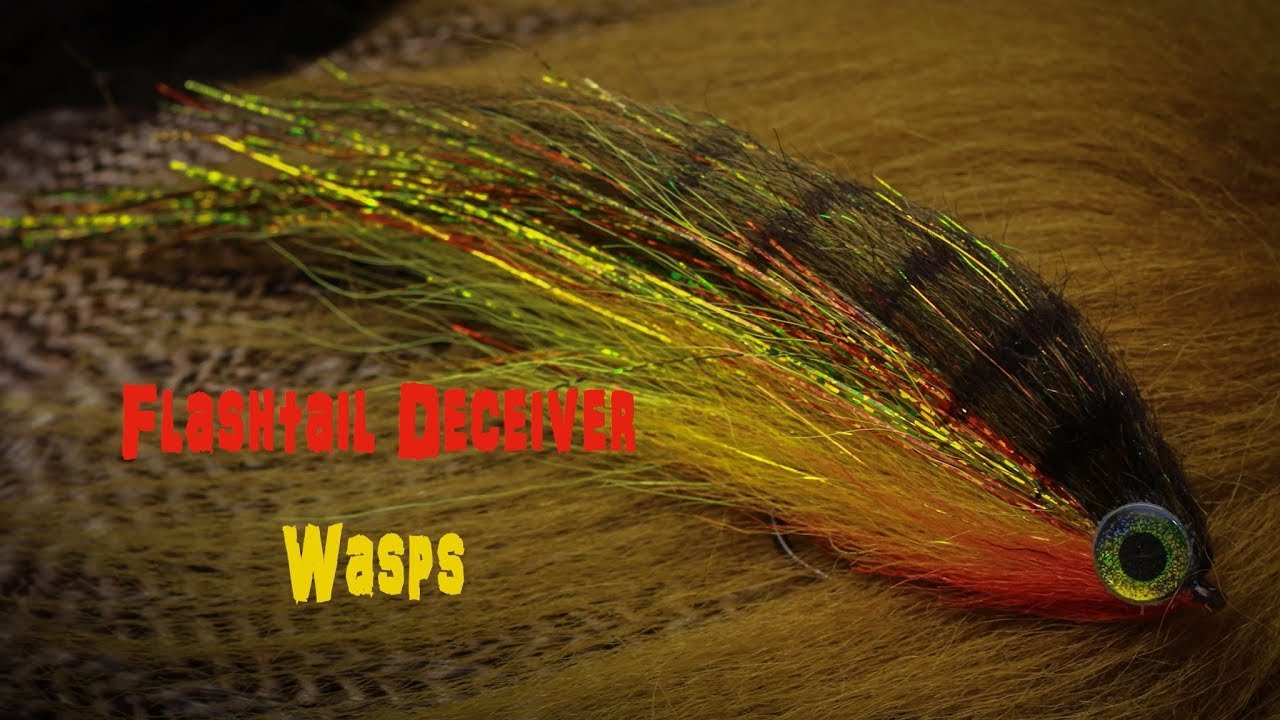 Tying a simple Flashtail Deceiver (Pike Fly)