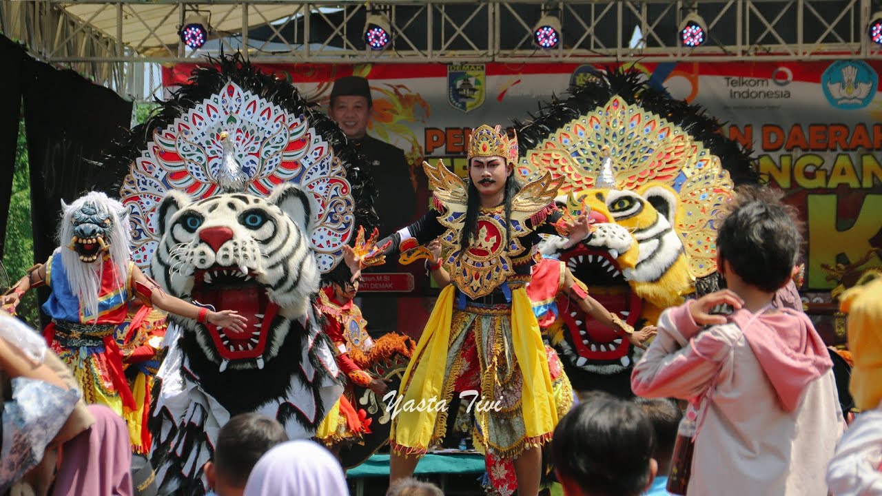 FULL KEREN! BARONGAN BIBISAWIJOYO LIVE ALUN - ALUN DEMAK