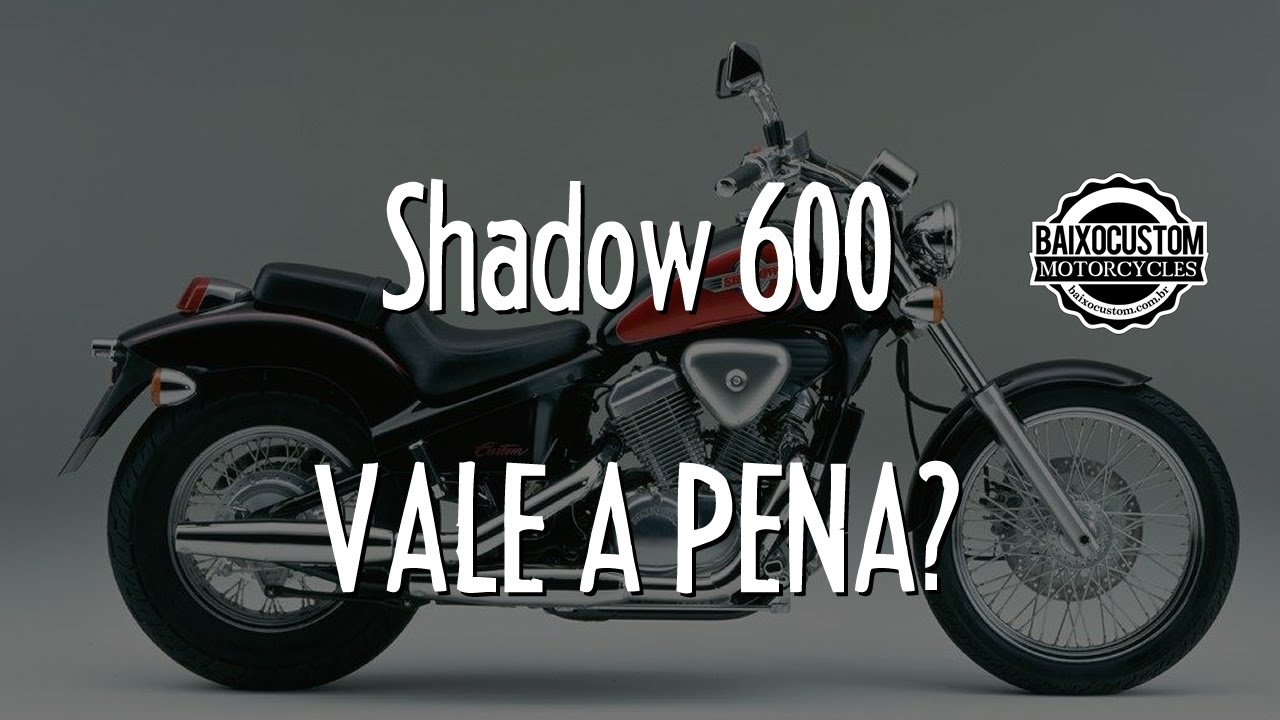 Shadow 600 vale a pena? # MotoVlog Baixo Custom Gopro