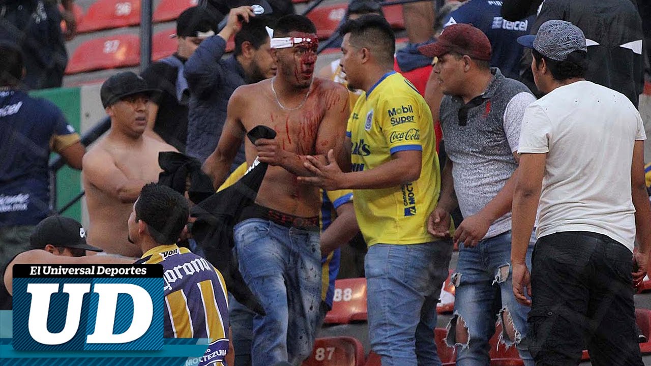 VIOLENCIA en la tribuna suspende el Atlético de San Luis 0-2 Querétaro, LIGAMX JORNADA 14