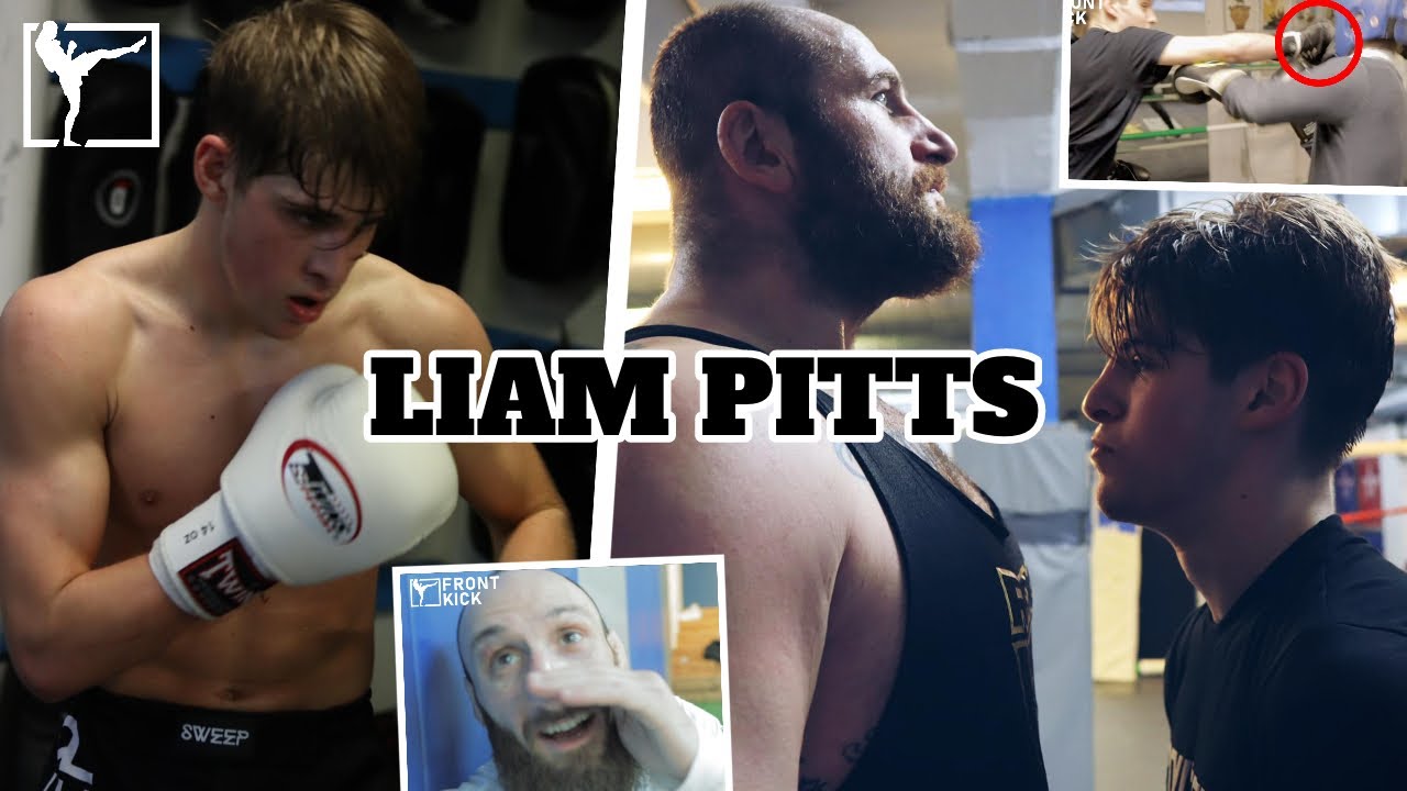 LIAM PITTS SPARRAS MOT MMA-STJÄRNOR – SPÖAR REPORTER! **Intervju & Fighting** | Frontkick.online