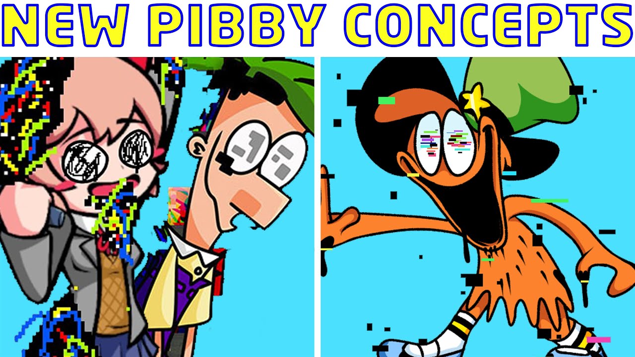 New FNF Pibby Leaks/Concepts | Come and Learn with Pibby!