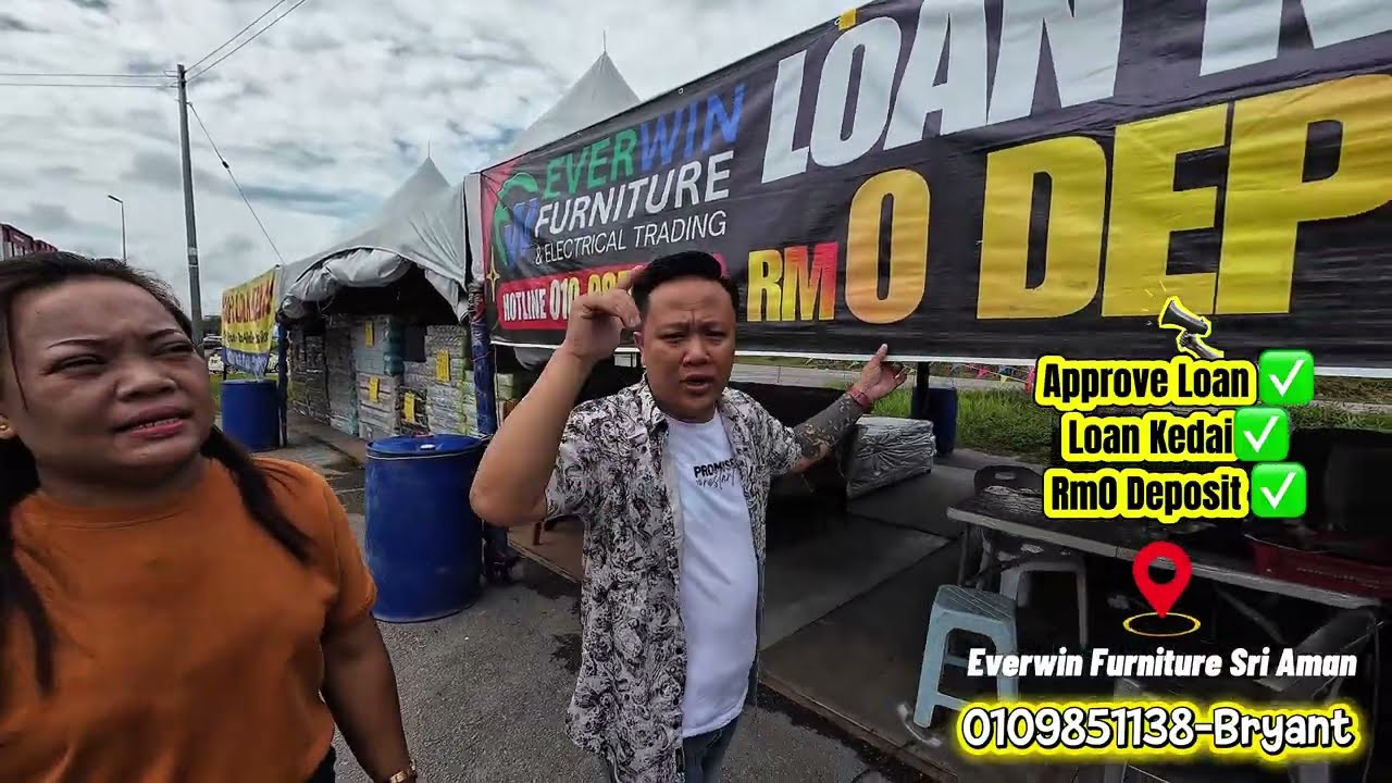 EVERWIN FURNITURE SRI AMAN MENJUAL PERABOT,ELEKTRONIK,TILAM&KATIL // 