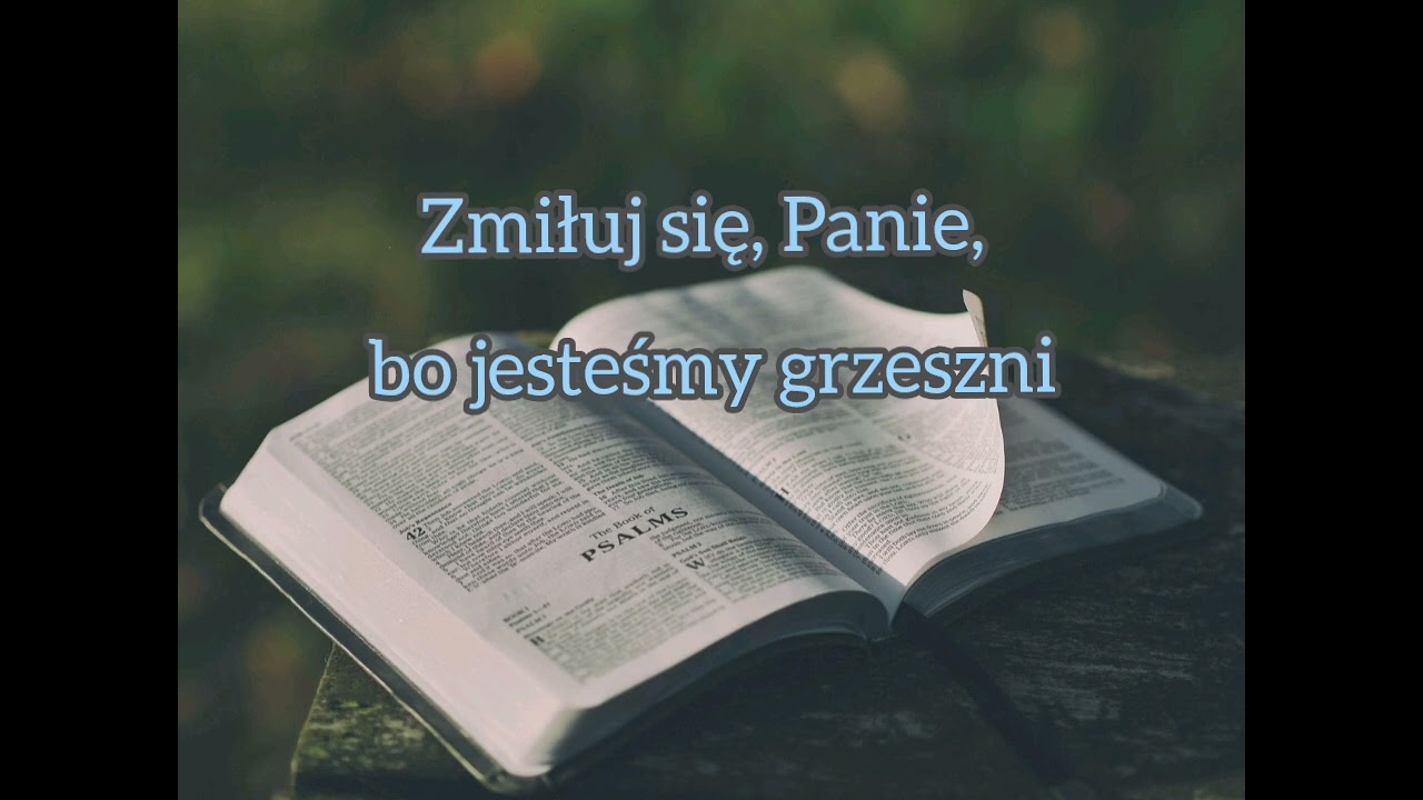 Psalm na dziś - 30.01.2026 - piątek (Zmiłuj się, Panie, bo jesteśmy grzeszni)