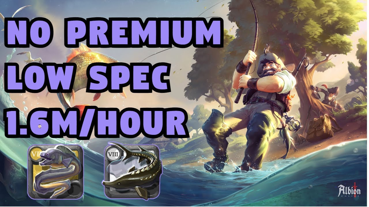 Fishing in T8 Black Zone For 30 min | How Much Will I Make ? | ALBION ONLINE