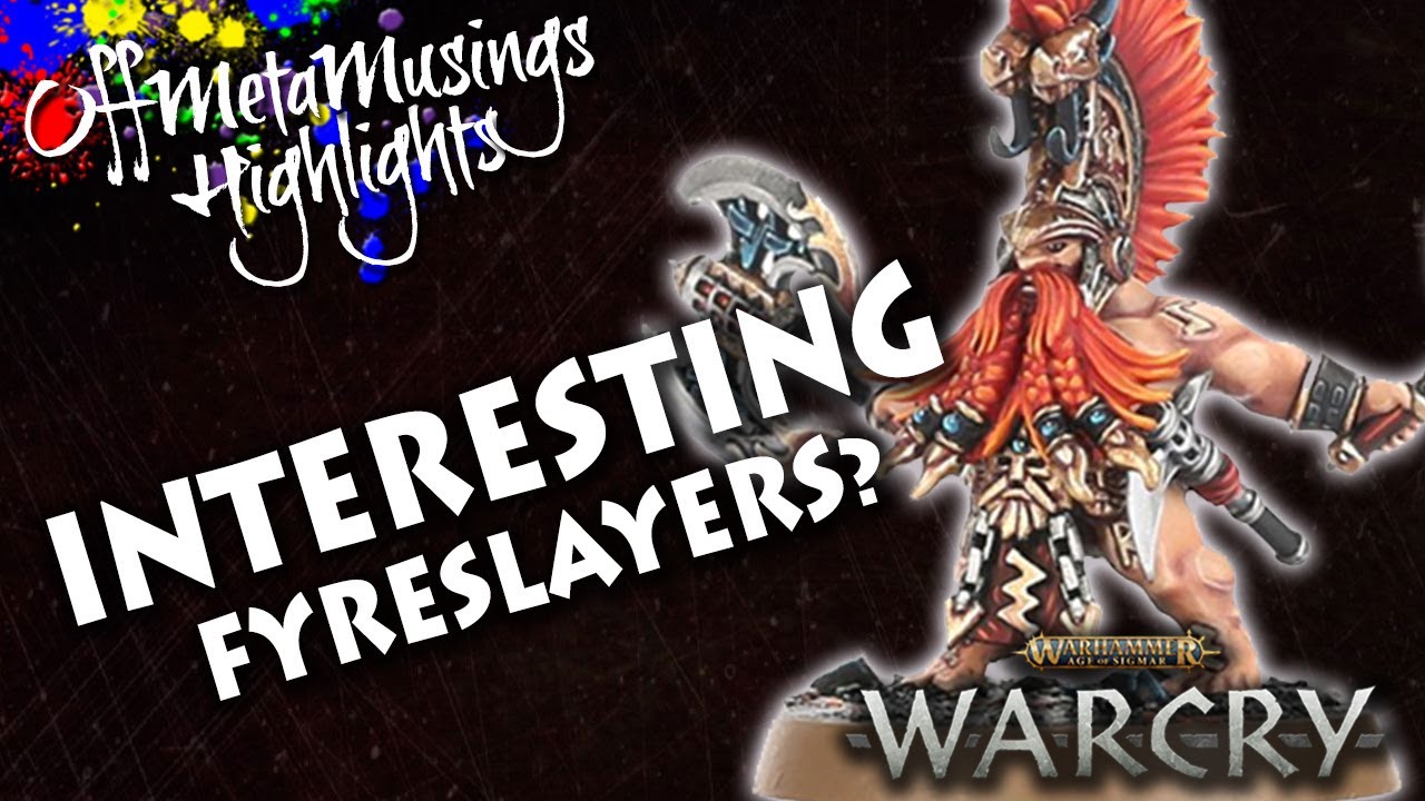 What Makes Warbands Interesting: WARCRY Off Meta Highlights