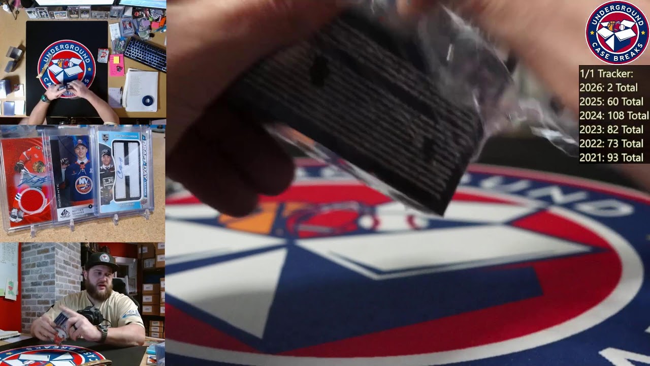 2025-26 Upper Deck SP Game Used Hockey 10 Box Inner Case PYT Break #1558