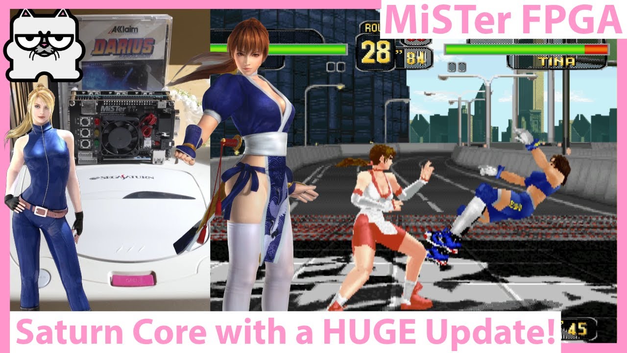 Huge MiSTer FPGA Saturn Core Update! Interlaced Video Fixed! Speed Improvements Too