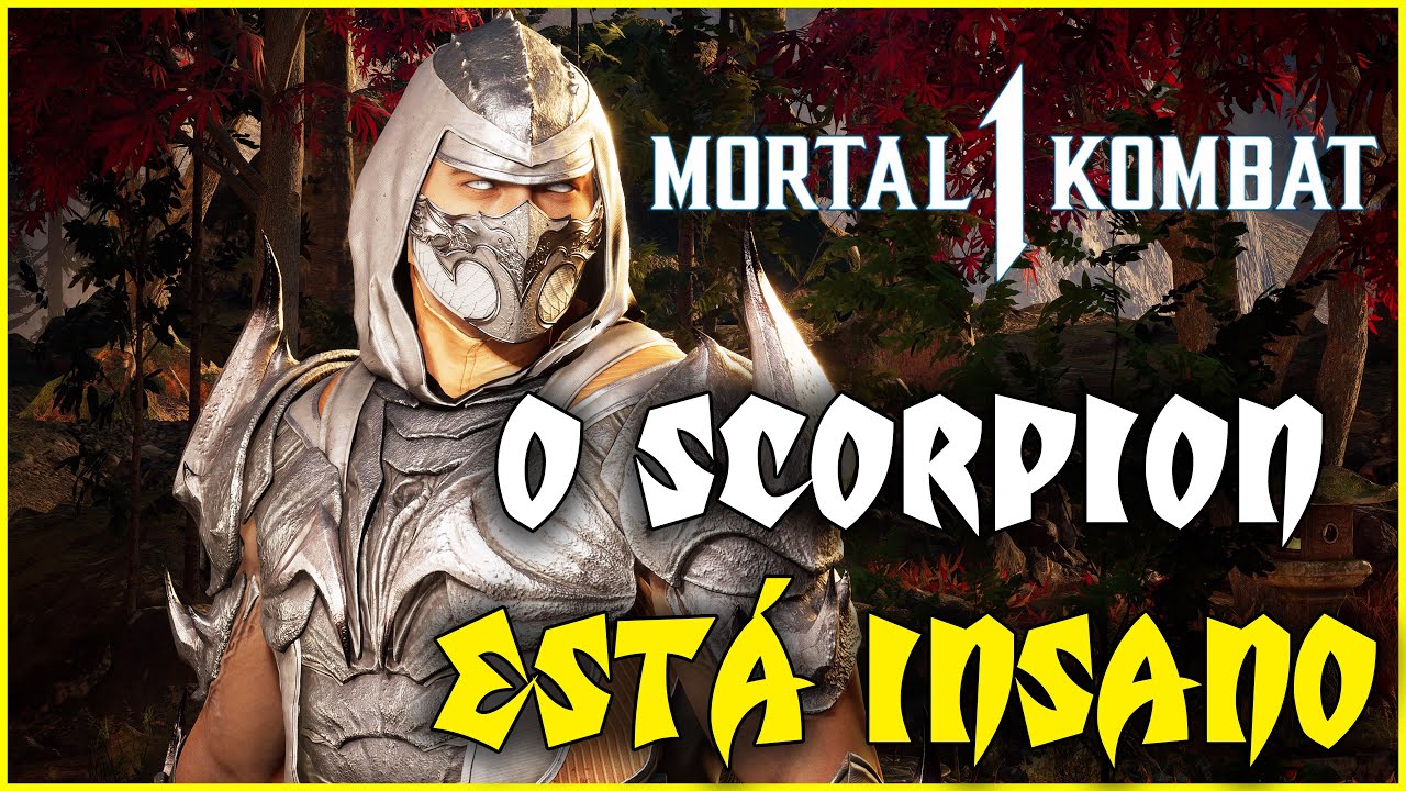 MORTAL KOMBAT 1 ONLINE É UMA COISA DE LOUCO - PARTIDAS ONLINE COM O SCORPION