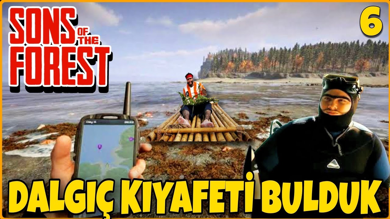 DALGIÇ KIYAFETİ BULDUK - DENİZİN DİBİNE KEŞİF BAŞLASIN #sonsoftheforest @55_ragnar