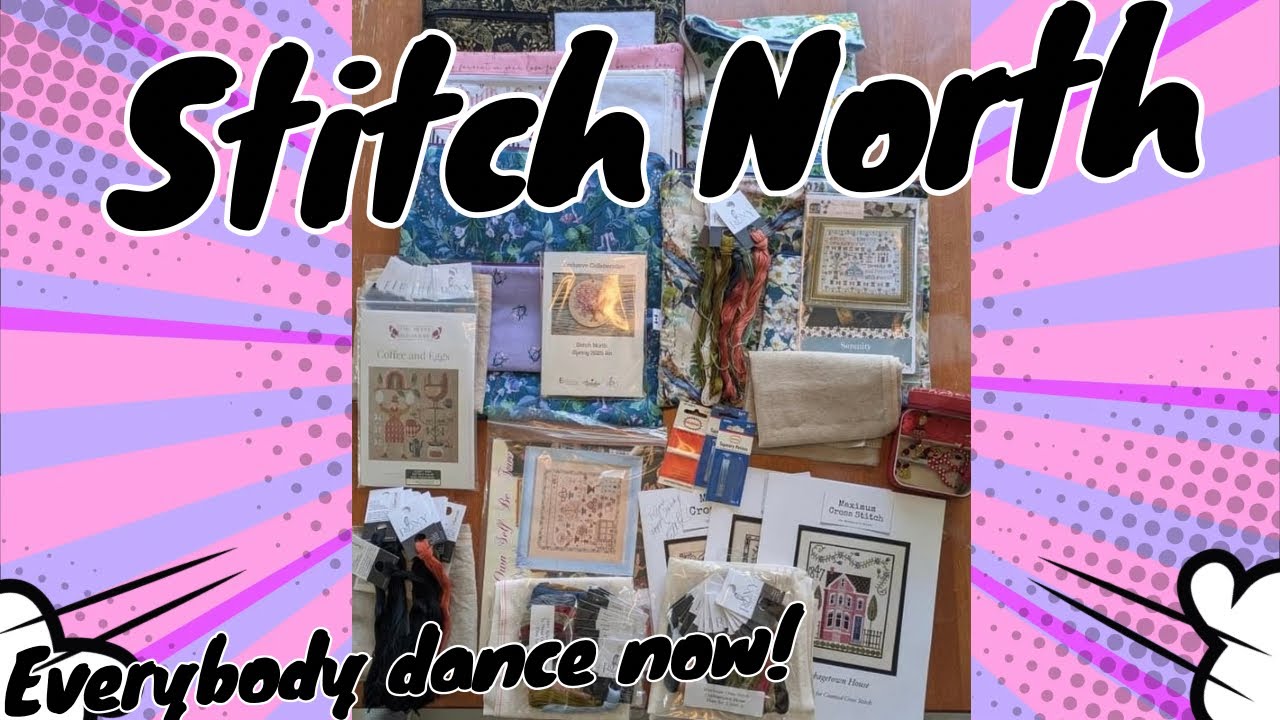 Stitch North ~ Everybody dance now! #knittingpodcast #flosstube #spinningyarn