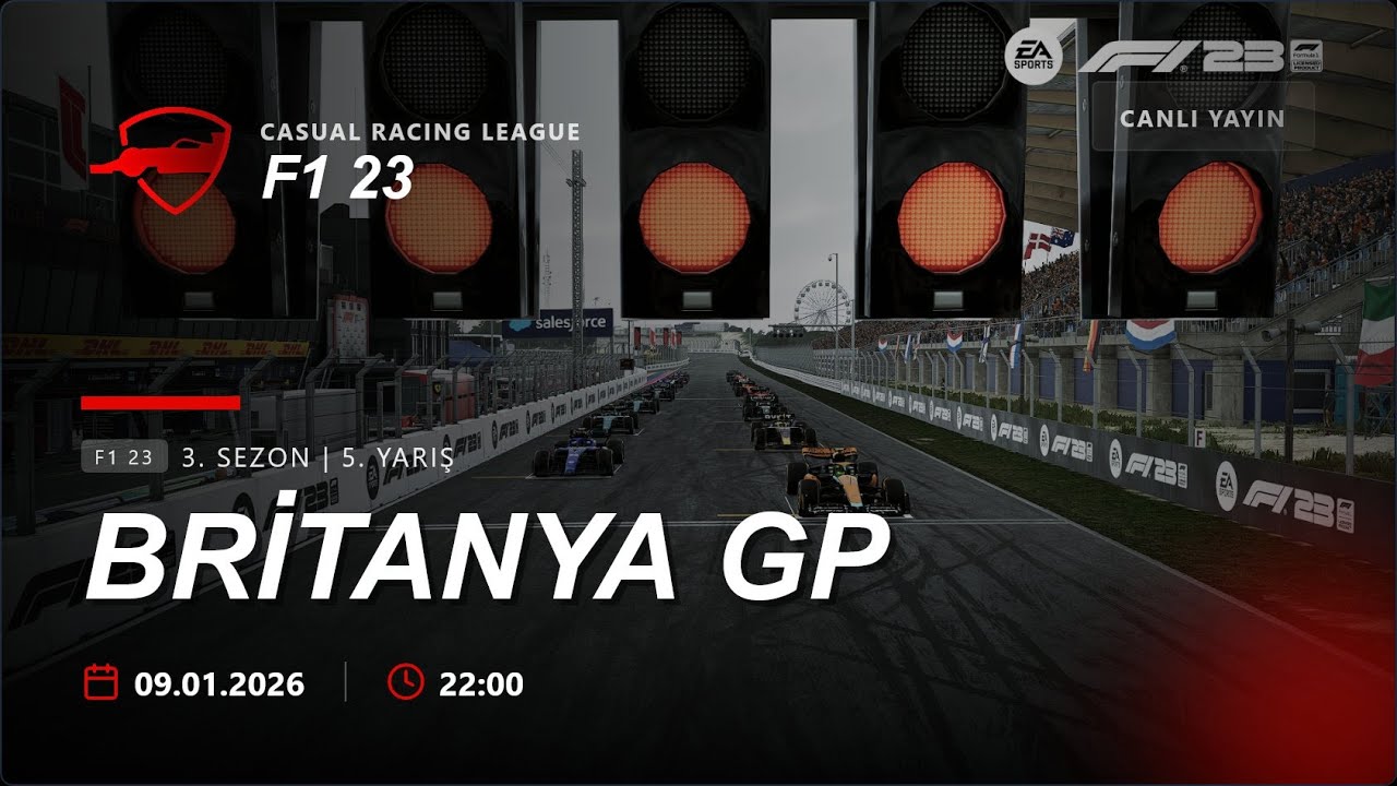CRL | F1 23 3. Sezon 5. Yarış - Britanya GP