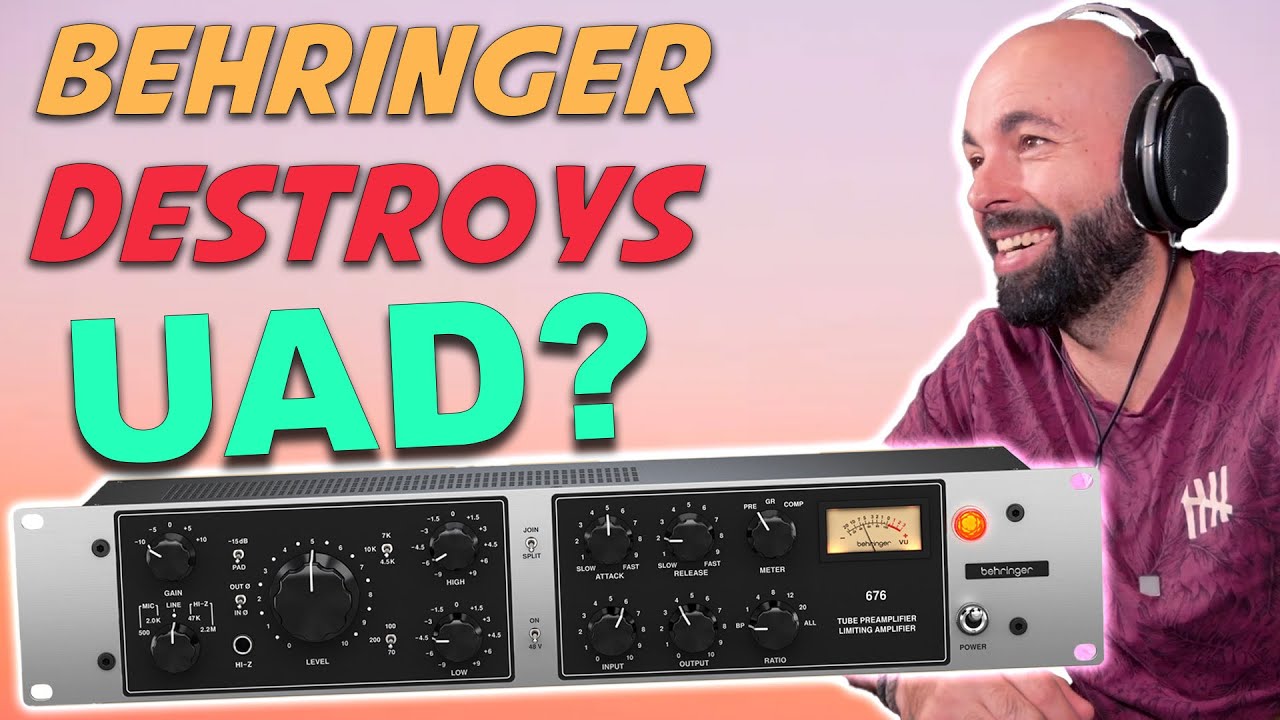 СНОВА Behringer! ВСЕГО 620 долларов за клон 6176 &mdash; самой известной Channel Strip от UAD!