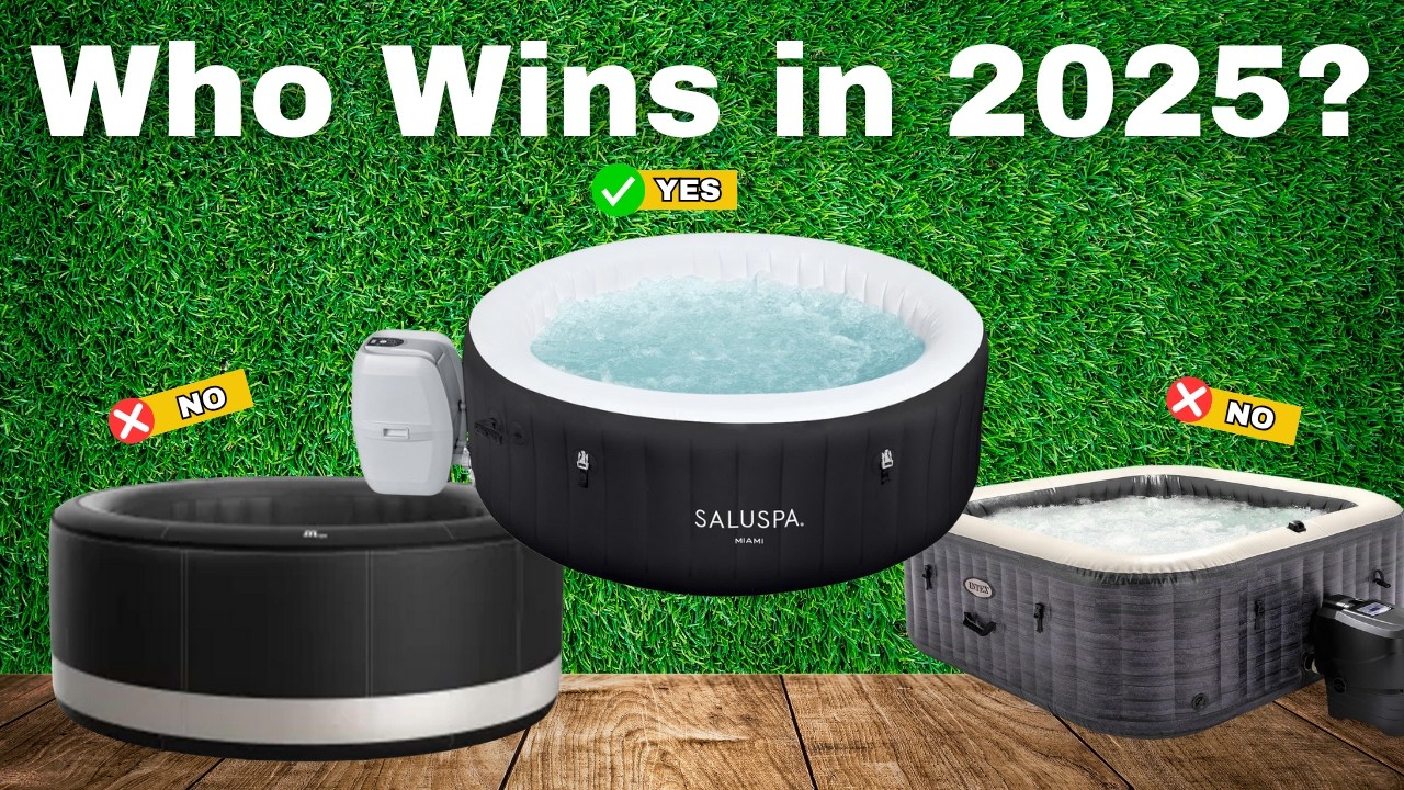 Best Inflatable Hot Tubs 2025 - The Only 6 You Should Consider Today