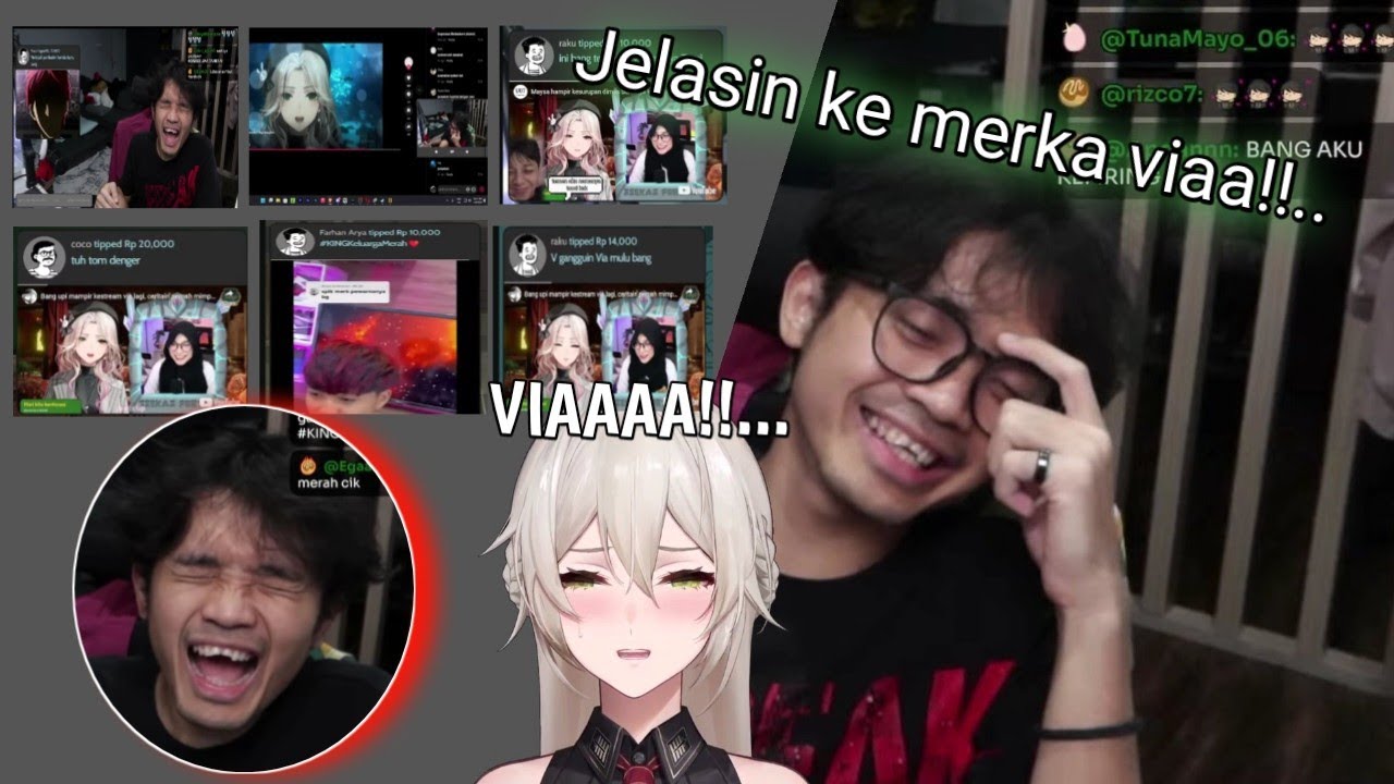 ARC RAMBUT MERAH, VIA BOCORRR, LIAT V DAN MAYSA GORENG VIA - Random mediashare bang AL #148