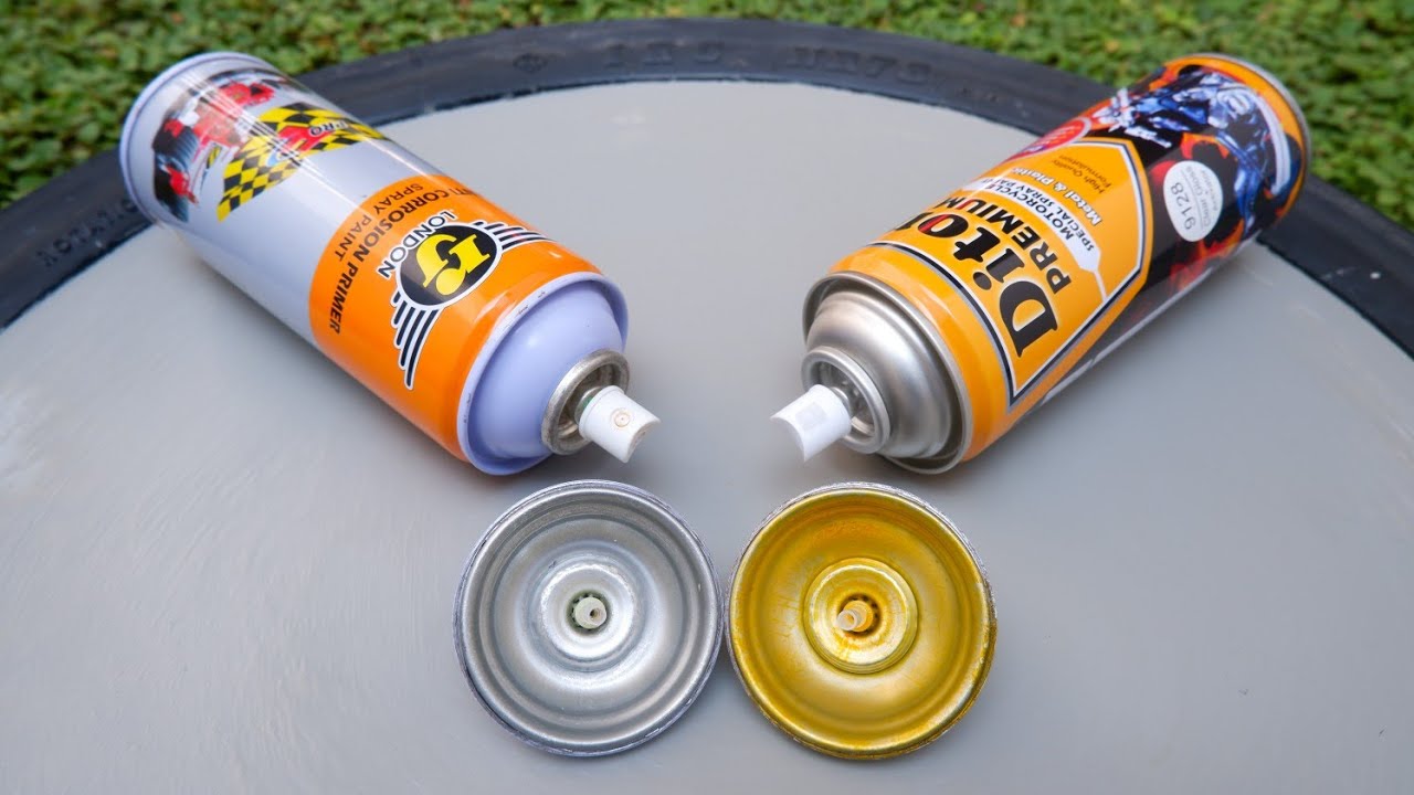 How to Make a Beyblade from a Spray Paint Can