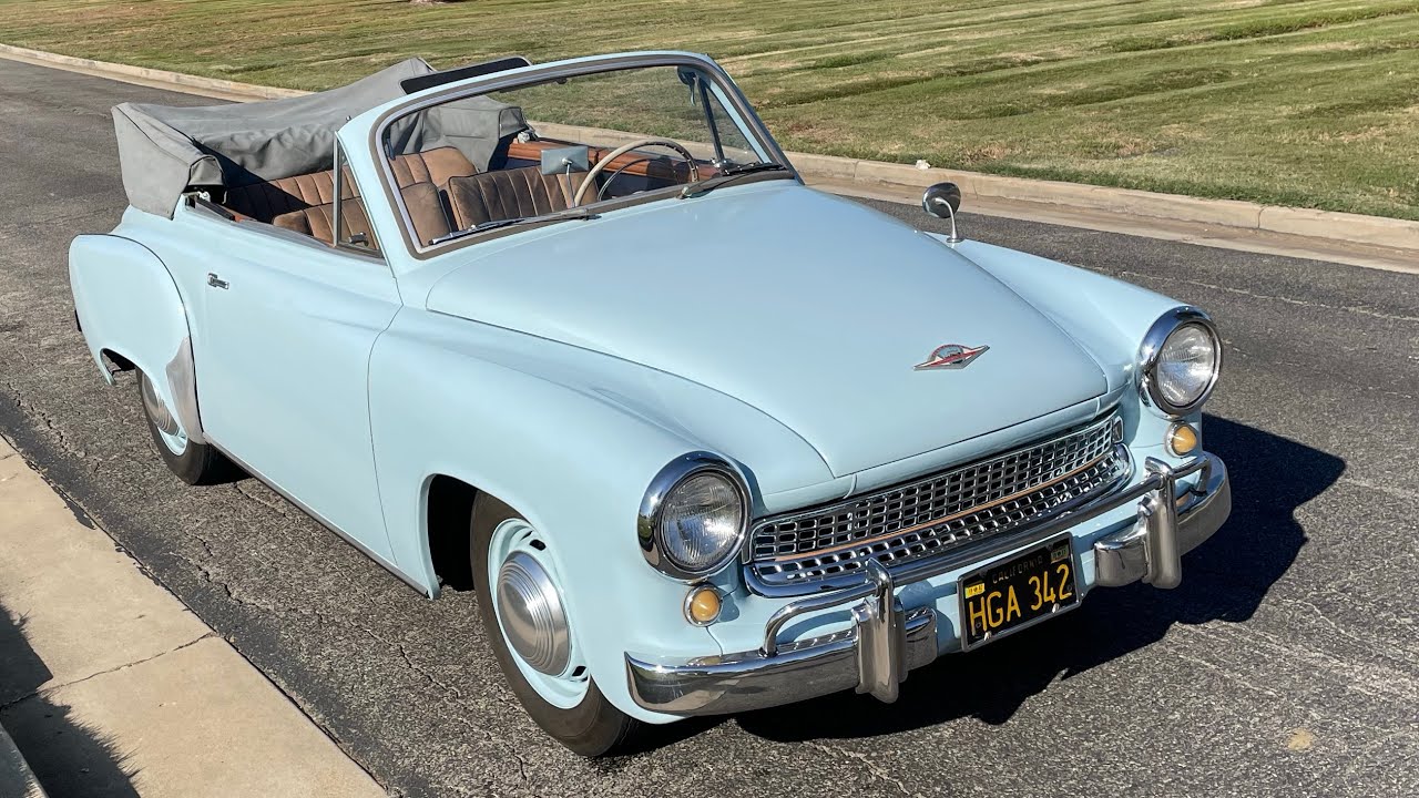 USA Wartburg 311 cabriolet and 313 Sport