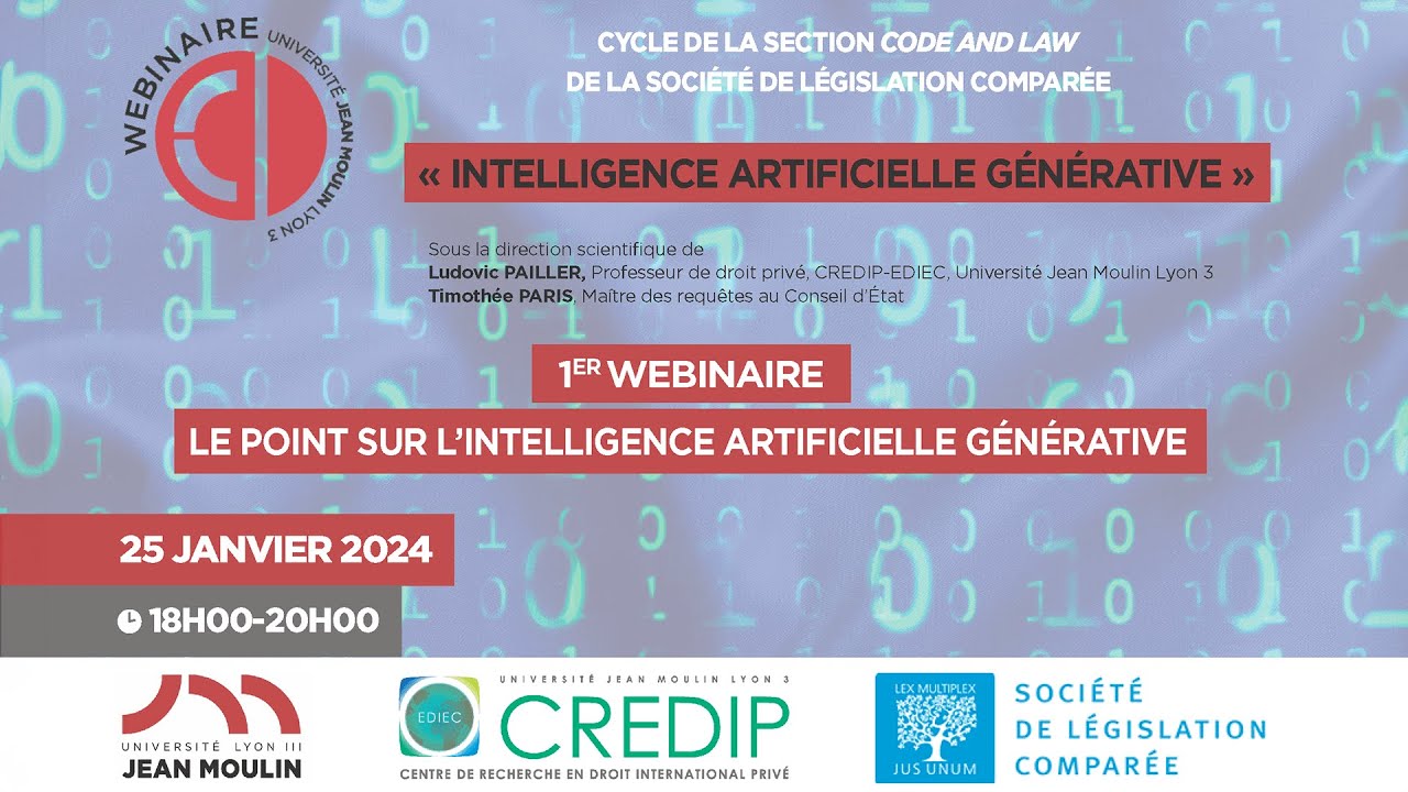 IA générative : le point sur l'intelligence artificielle générative | Webinaire