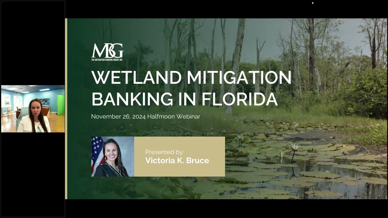 Victoria Bruce Explains How Mitigation Banking Works