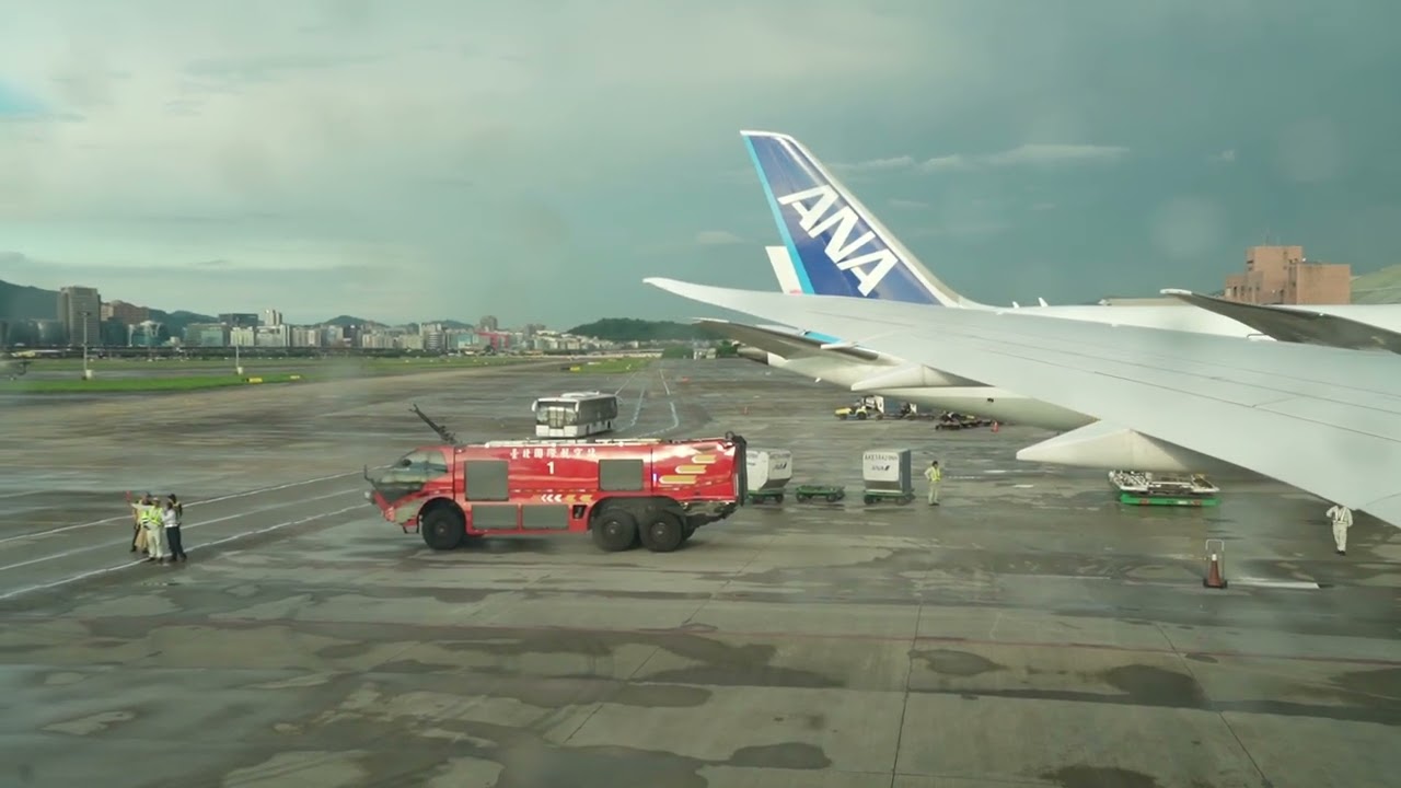 BR190 長榮航空 787-10 首航松山羽田灑水禮 EVAAIR Boeing 787-10 first flight for TSA to HND route