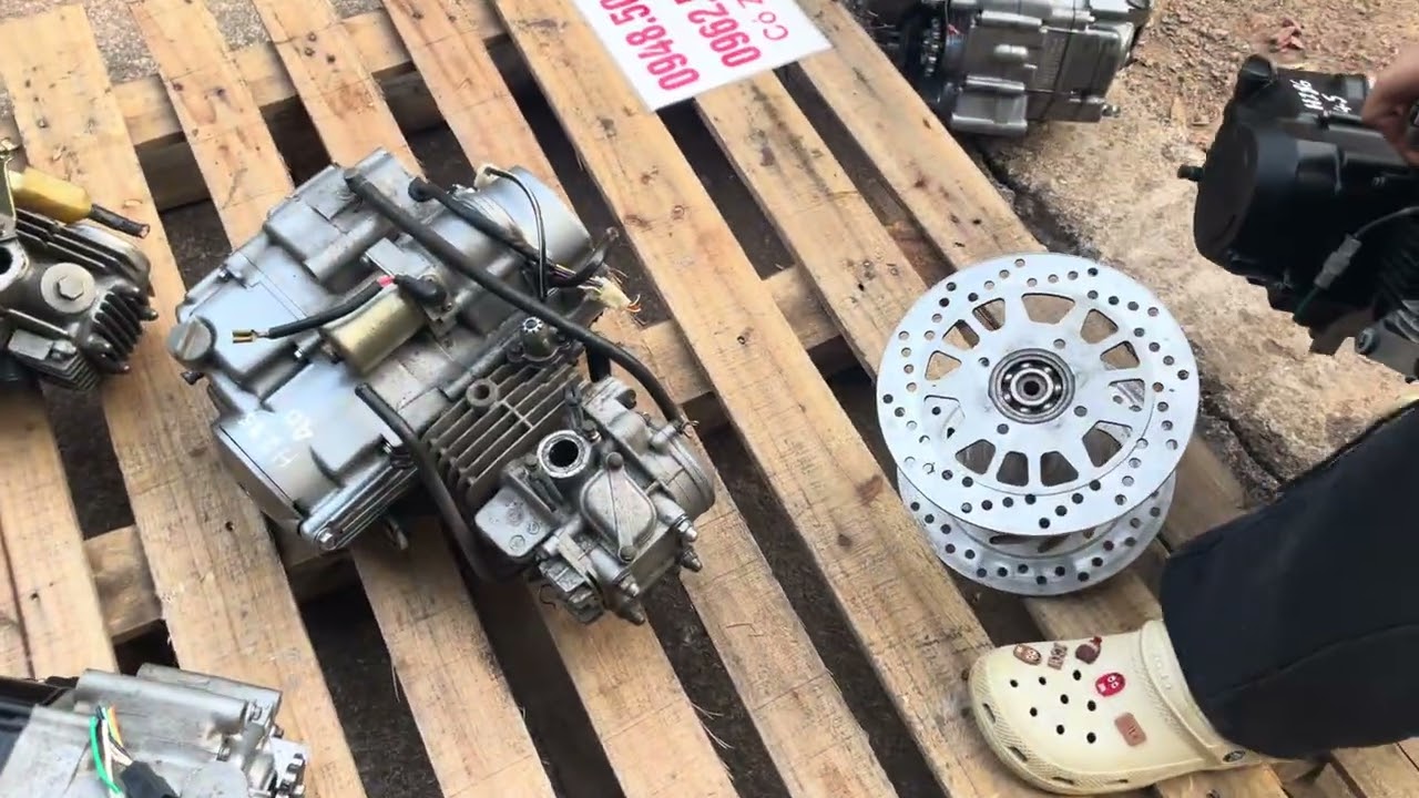 Hàng mới về cục máy wave thái 100 thao xe hàng như mới giá rẻ || thanh lý cục máy Suzuki viva 2tr