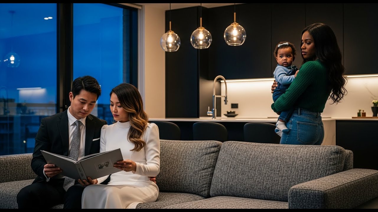 Korean CEO Abused His Black Wife For 3 Years- Until She Shows Up With Divorce Papers And a Baby