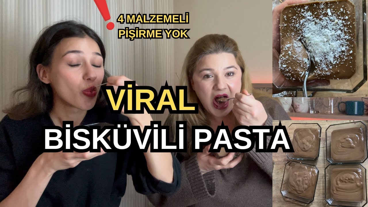 VİRAL BİSKÜVİLİ PUDİNG TARİFİ  | PİŞİRME YOK @inanilmazbirseyya