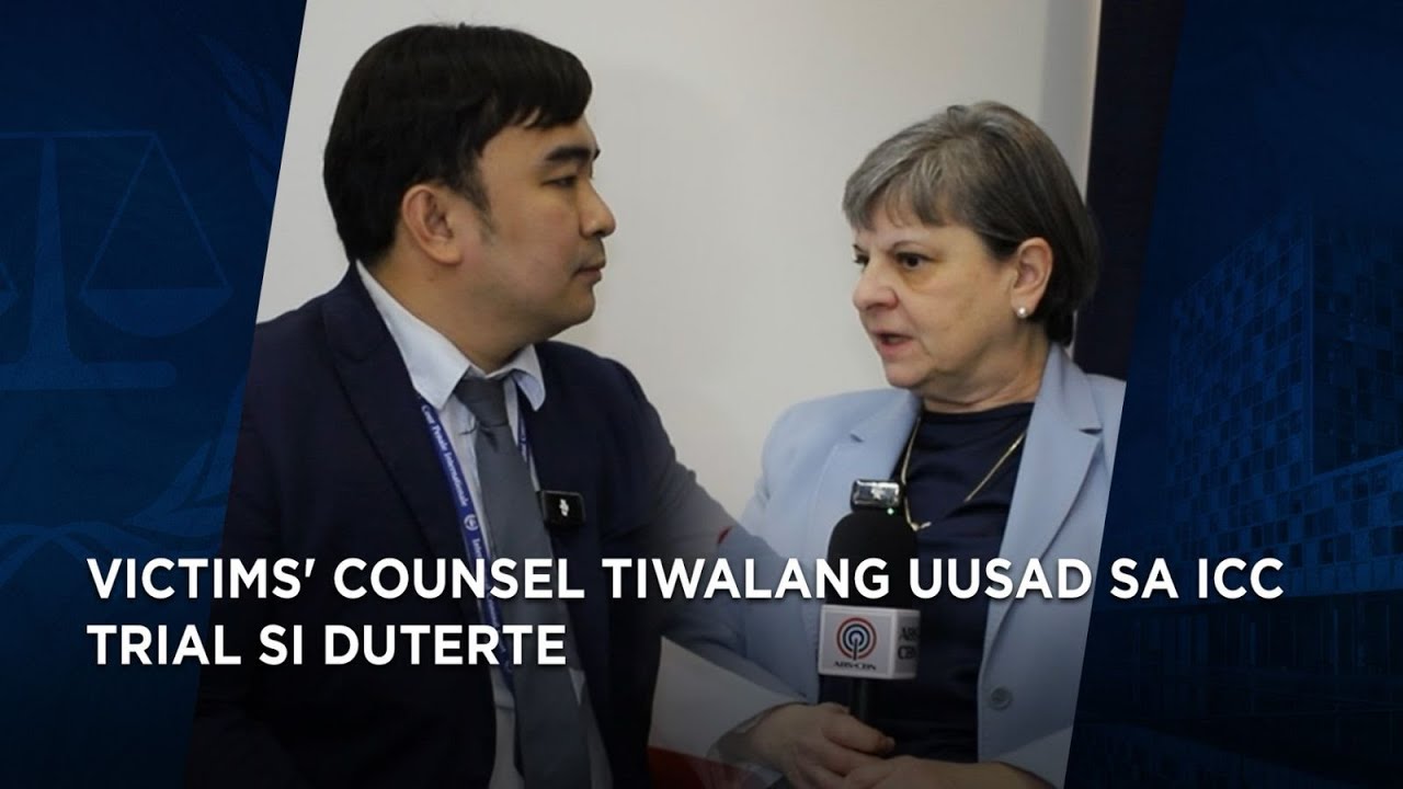 ICC counsel for victims: Duterte dapat litisin, manatili sa detention
