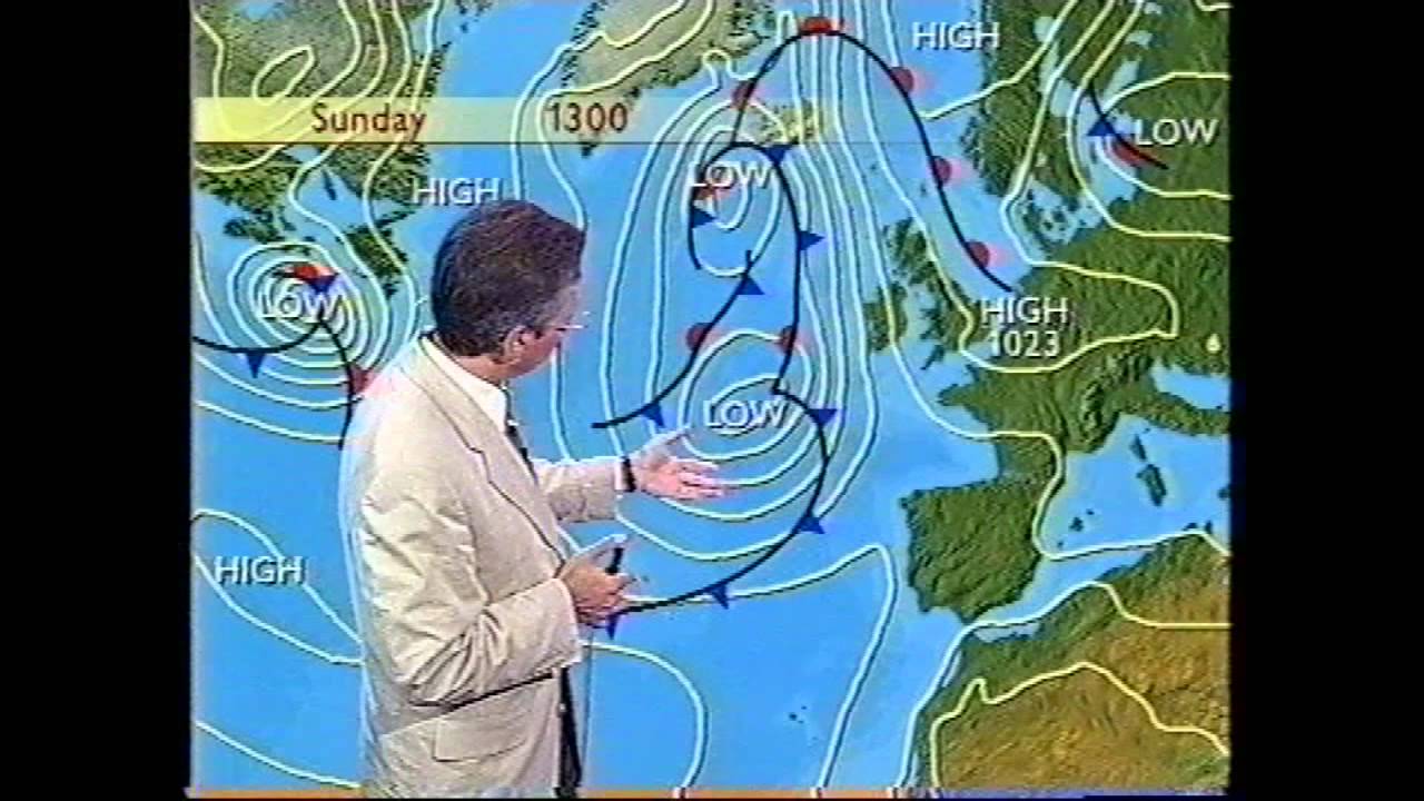 BBC Weather 29th August 1998