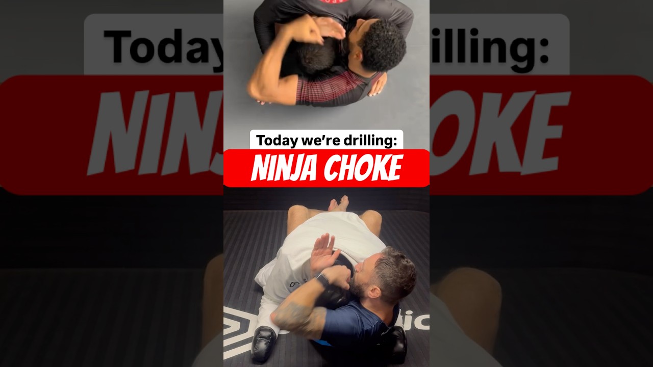 Ninja Choke From Closed Guard