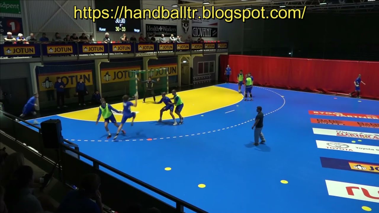 Handball training - offensive moves - Ljubomir Vranjes part 2