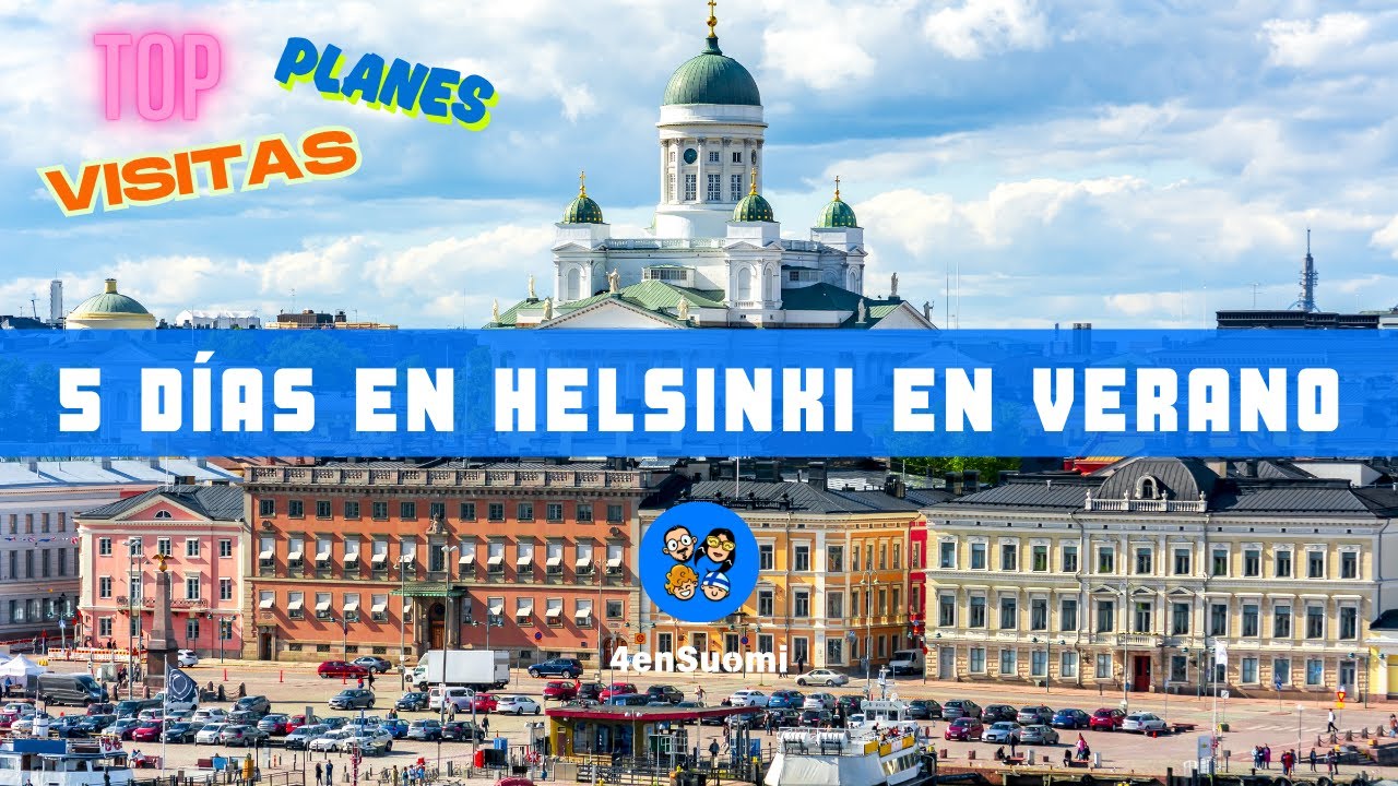 5 Días en Helsinki en VERANO - planes, itinerario...