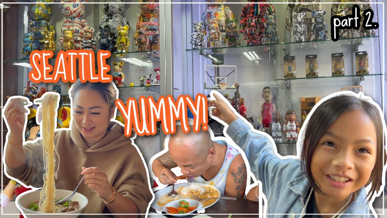 SEATTLE part 2. Favourite New Store! BAIT *Family Vlog| JustSissi