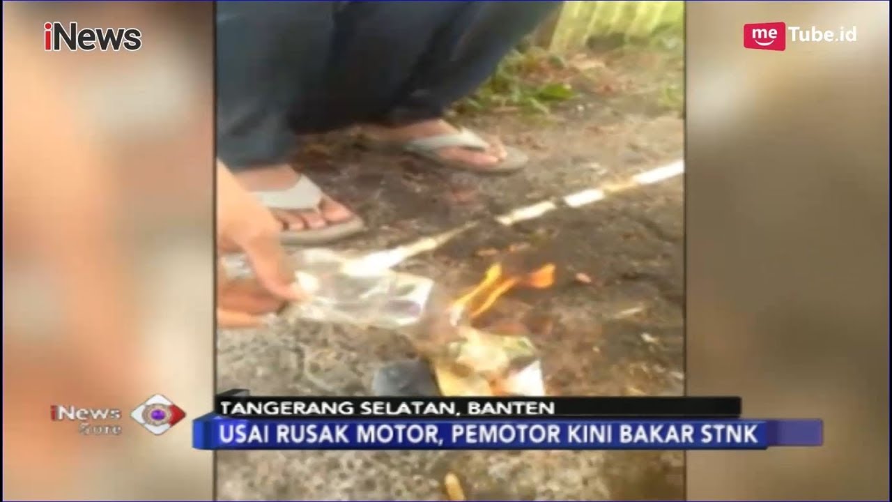 Usai Ngamuk dan Rusak Motor Saat Ditilang, Pengendara Ini Bakar STNK - iNews Sore 08/02