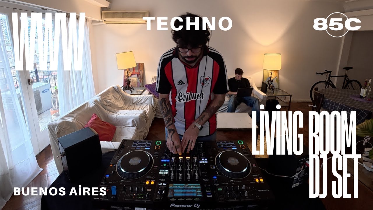 Techno DJ Set in a Buenos Aires Living Room | Jan 2026 | www