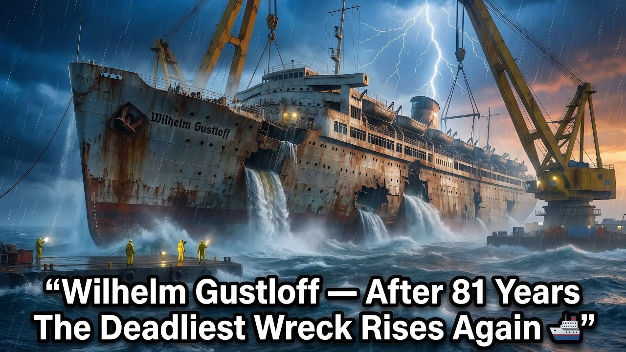 Wilhelm Gustloff — After 81 Years The Deadliest Wreck Rises Again#wilhelmgustloff  #deepseasalvage