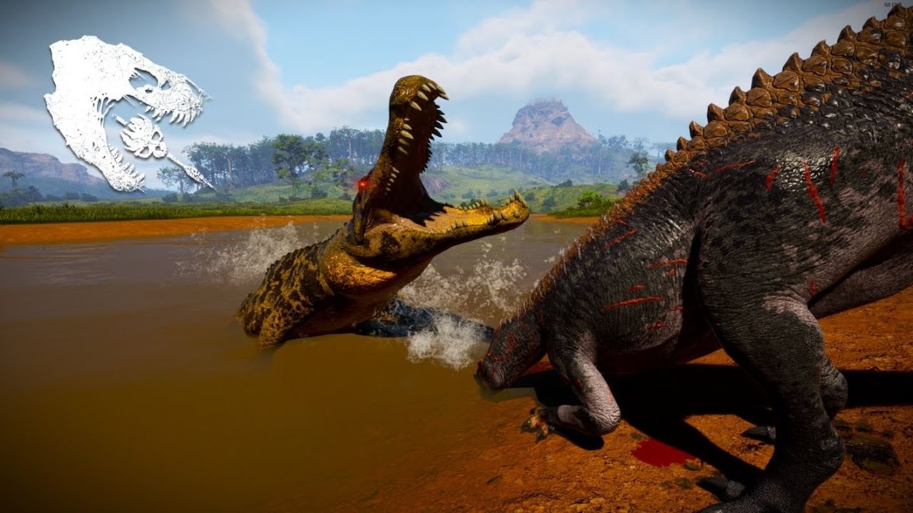 SCOURGE OF THE SOUTH !!! - The Isle Evrima Deinosuchus Gameplay